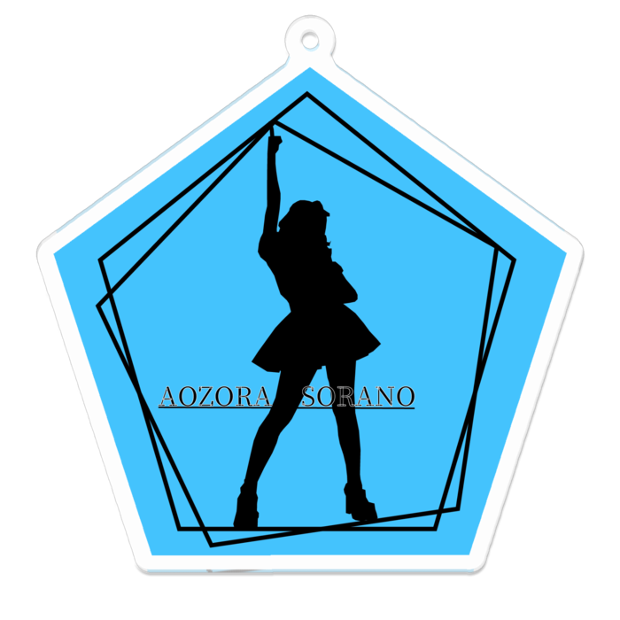 アクリルキーホルダー - 70 x 70 (mm)