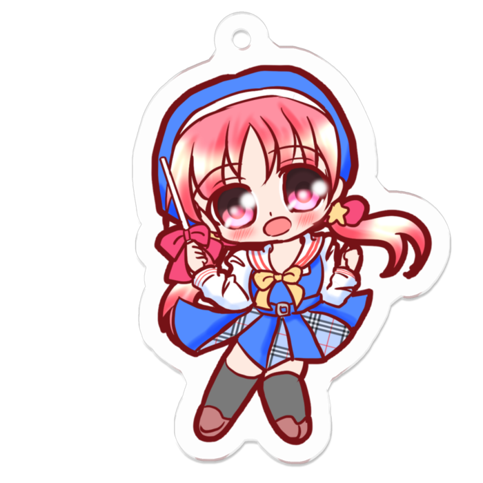 アクリルキーホルダー - 50 x 50 (mm)