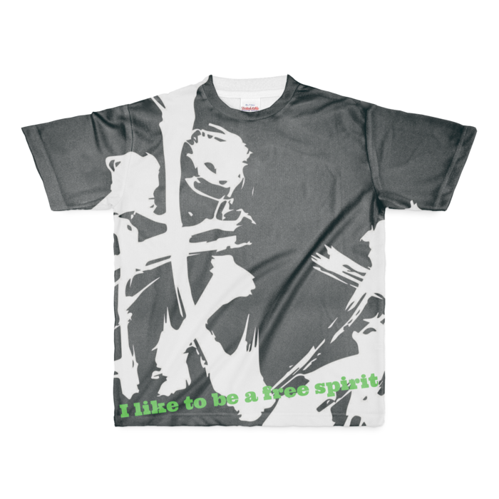フルグラフィックTシャツ - M - 両面印刷
