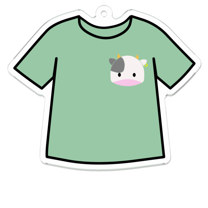 アクリルキーホルダー - 70 x 70 (mm)