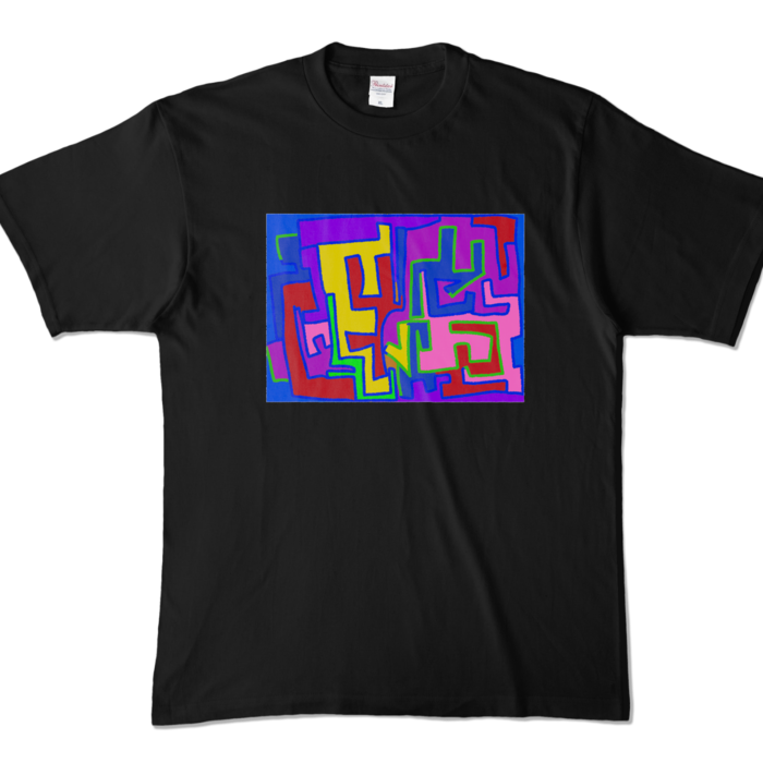 カラーTシャツ - XL - ブラック (濃色)