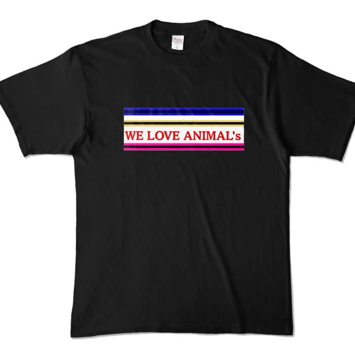 カラーTシャツ - XL - ブラック (濃色)