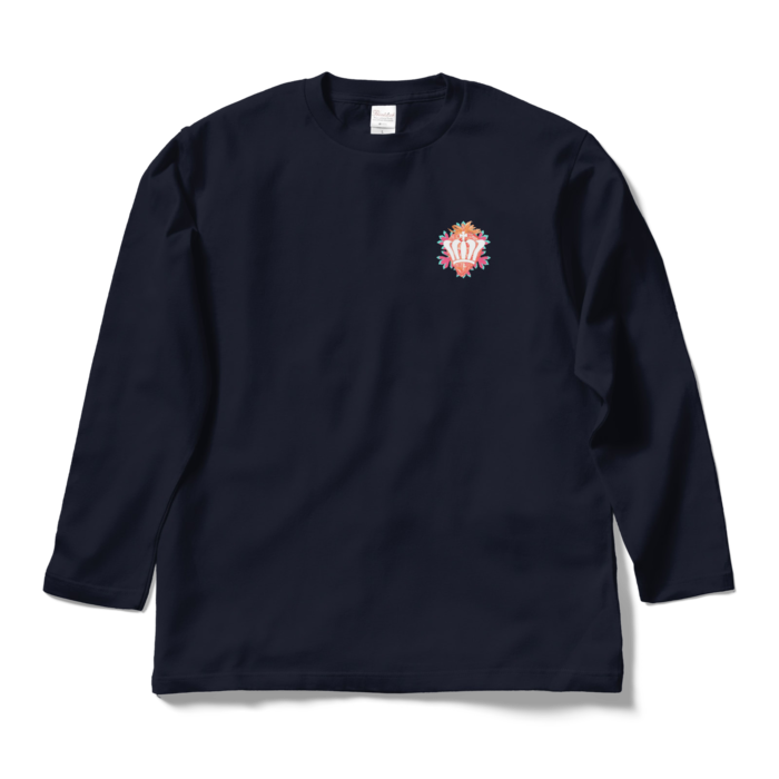 ロングスリーブTシャツ - L - ネイビー