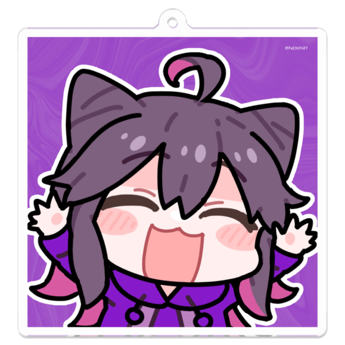 アクリルキーホルダー - 70 x 70 (mm)