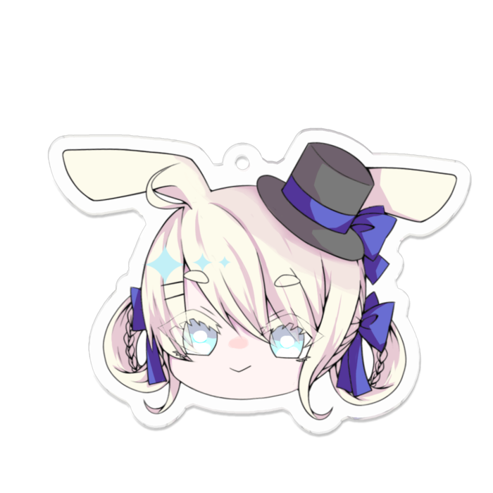 アクリルキーホルダー - 70 x 70 (mm)