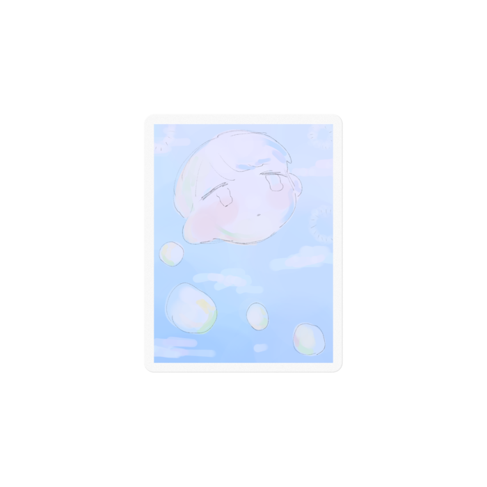 ステッカー - 100 x 100 (mm)