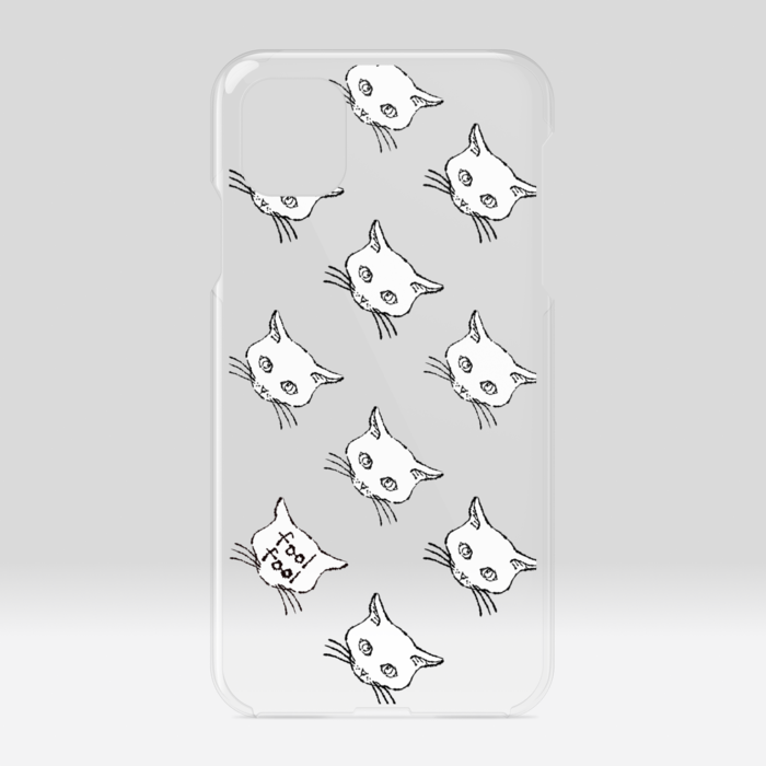 クリアiPhoneケース - iPhone11