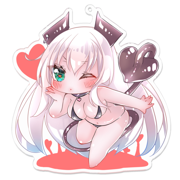 サキュバスちゃんアクキー ねりこねこweb Shop Booth