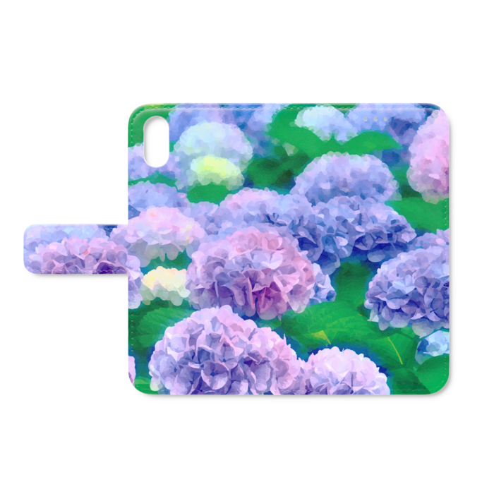 手帳型iPhoneケース - iPhone XS / X - ストラップ穴 なし