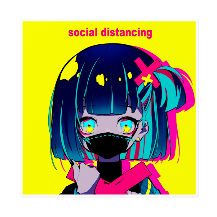 ステッカー - 160 x 160 (mm)