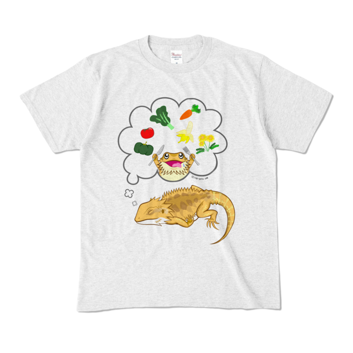 カラーTシャツ - M - アッシュ (淡色)