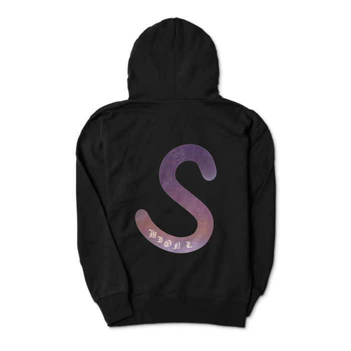 ジップパーカー - S - 背面