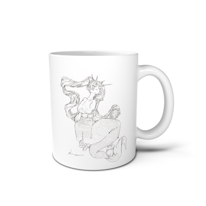 マグカップ - 直径 8 cm / 高さ 9.5 cm