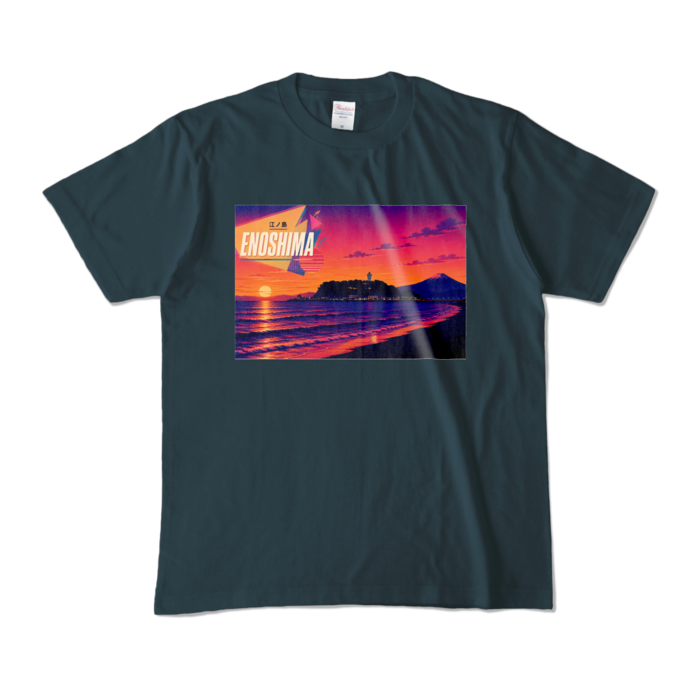 カラーTシャツ - M - デニム (濃色)