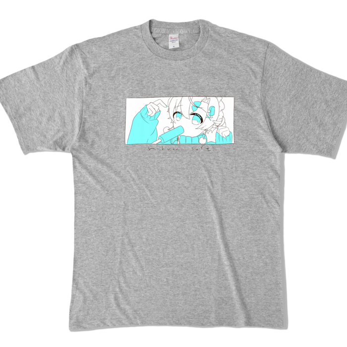 カラーTシャツ - XL - 杢ぐれー (濃色)