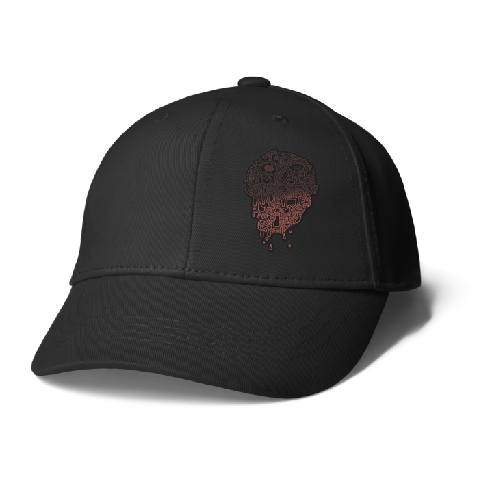 キャップ - ブラック