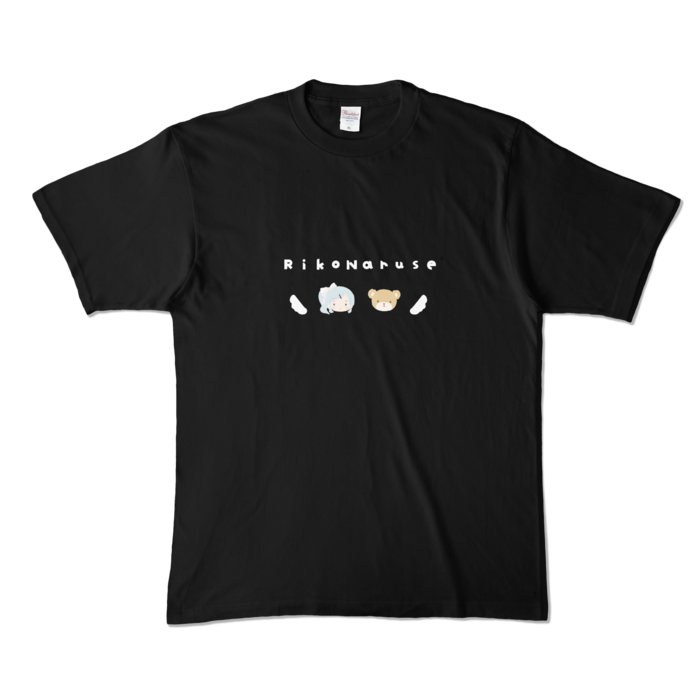 カラーTシャツ - XL - ブラック (濃色)