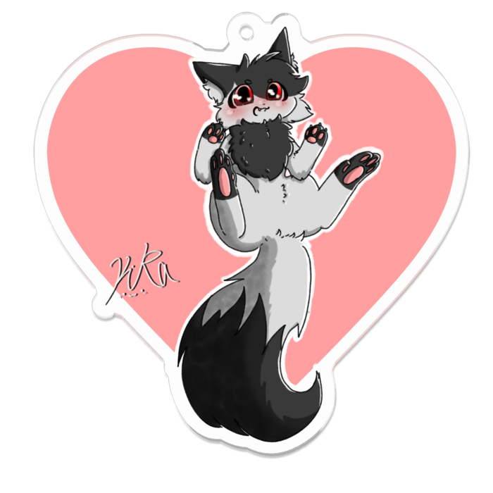 アクリルキーホルダー - 70 x 70 (mm)