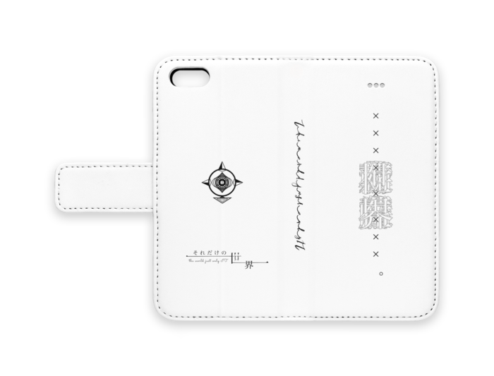 手帳型iPhoneケース - iPhone 5 / 5s / SE - ストラップ穴 なし