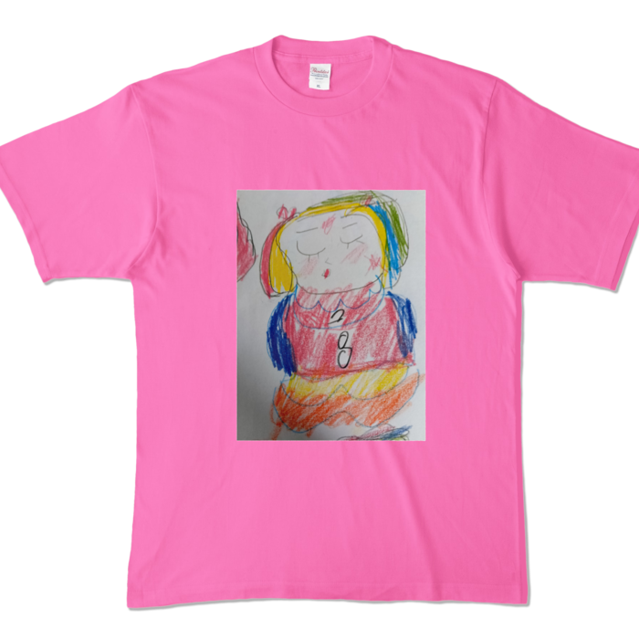 カラーTシャツ - XL - ピンク (濃色)