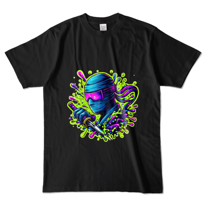 カラーTシャツ - L - ブラック (濃色)