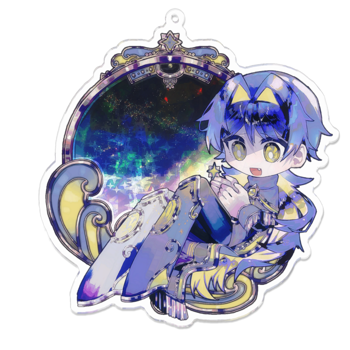 アクリルキーホルダー - 100 x 100 (mm)