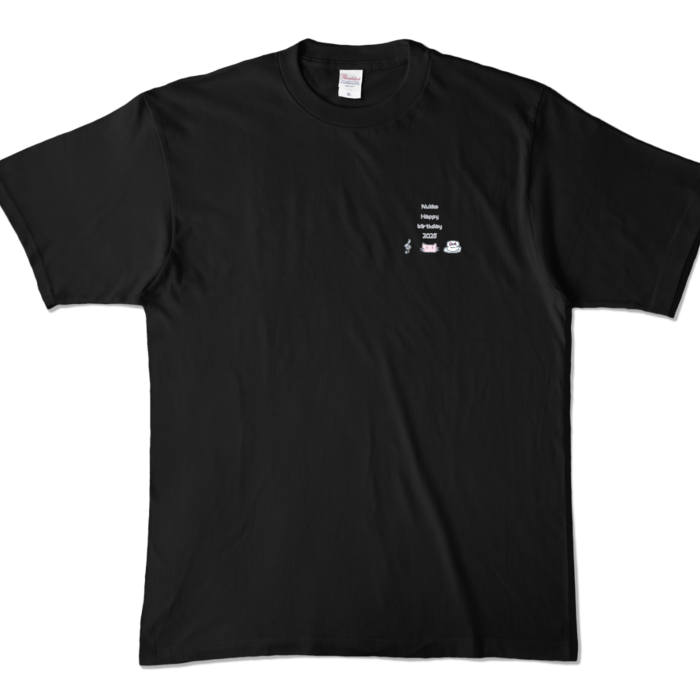 カラーTシャツ - XL - ブラック (濃色)