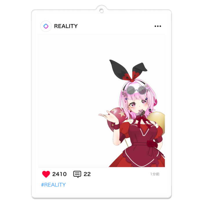 アクリルキーホルダー - 100 x 100 (mm)