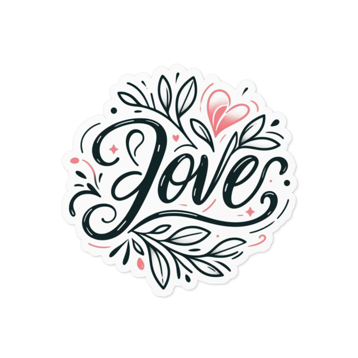 ステッカー - 100 x 100 (mm)