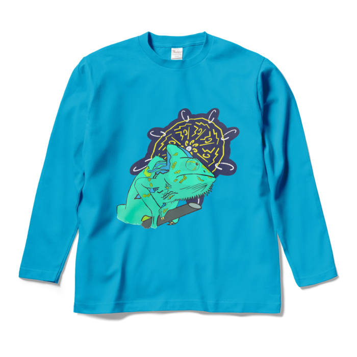 ロングスリーブTシャツ - M - ターコイズ