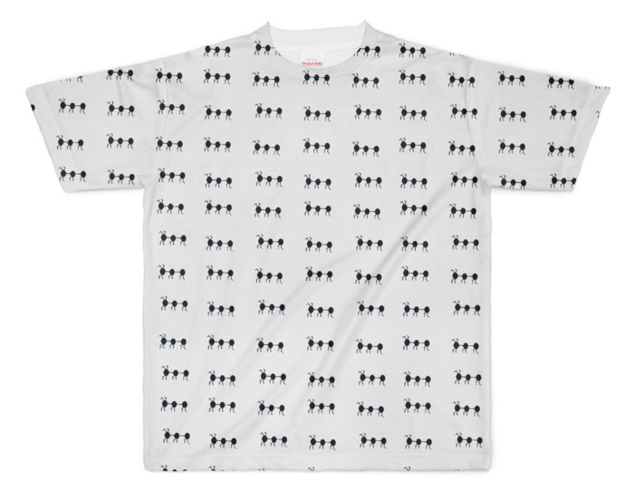 フルグラフィックTシャツ - XL - 両面印刷
