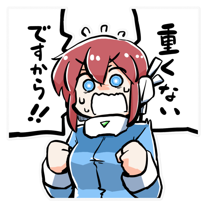 ステッカー(クリア) - 160 x 160 (mm)