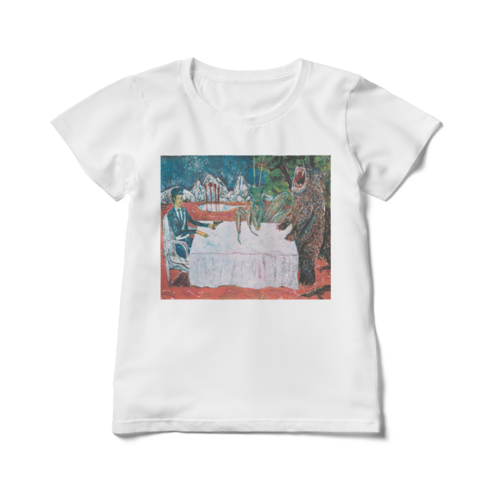 レディースTシャツ - L - 白