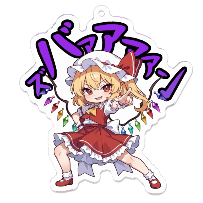 アクリルキーホルダー - 70 x 70 (mm)(1)