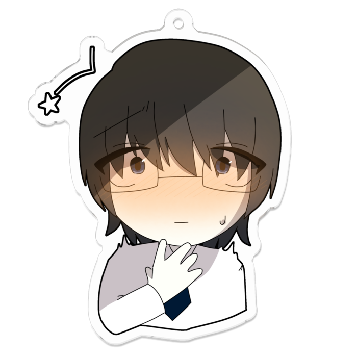 アクリルキーホルダー - 70 x 70 (mm)