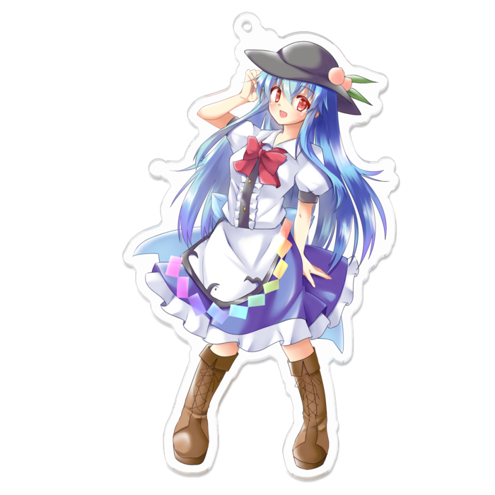 アクリルキーホルダー - 100 x 100 (mm)