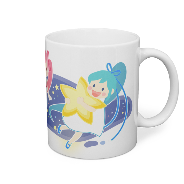 マグカップ - 直径8cm / 高さ9.5cm