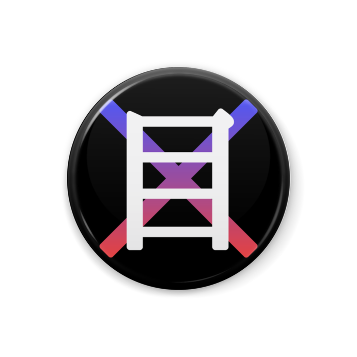 スカグラ【目】支援希望缶バッジ