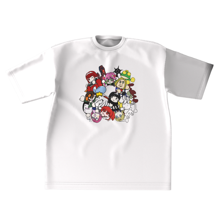 ビッグシルエットTシャツ - XL - 正面(1)