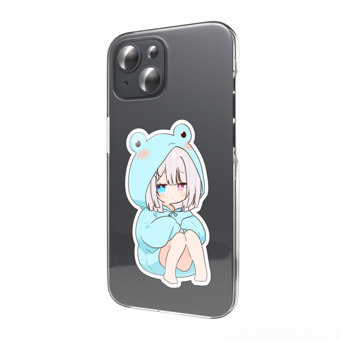 スマホステッカー(かえる)
