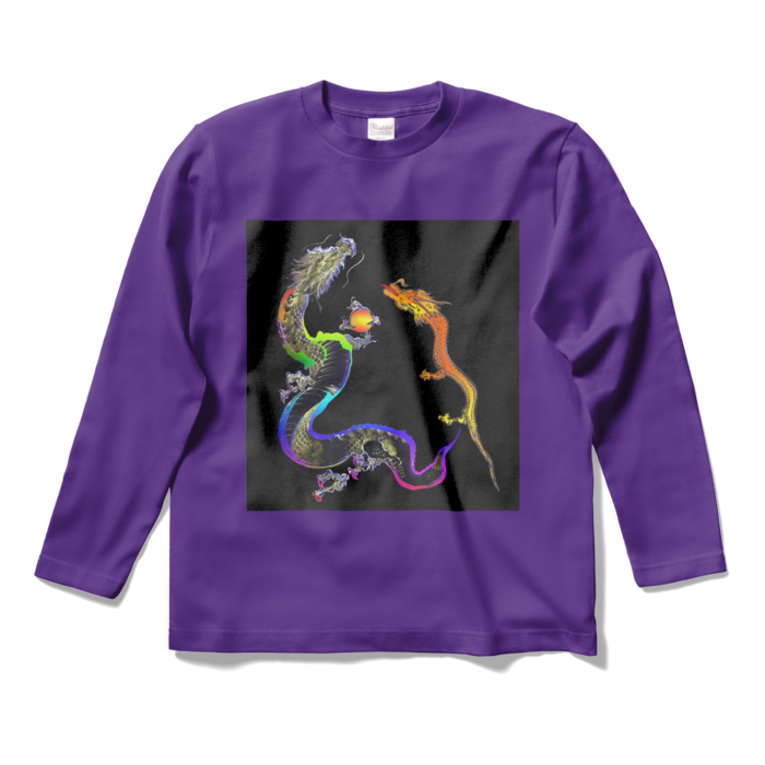 ロングスリーブTシャツ - S - パープル