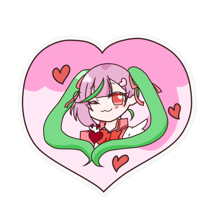 ステッカー - 100 x 100 (mm)