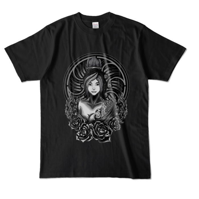 カラーTシャツ - L - ブラック (濃色)