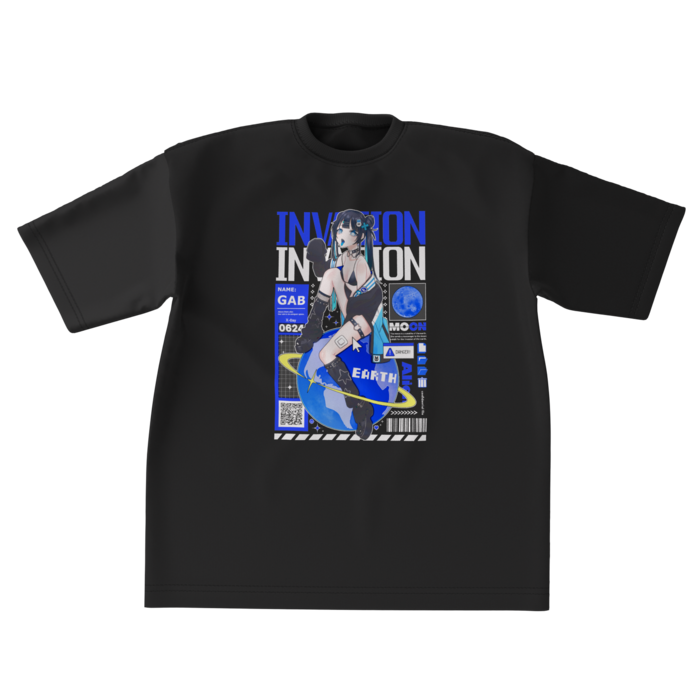 ビッグシルエットTシャツ - XL - 正面