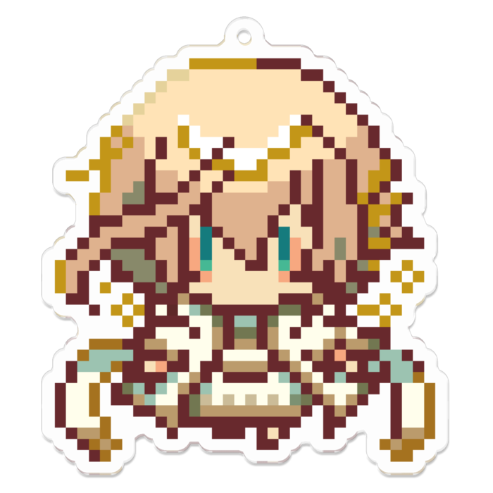 アクリルキーホルダー - 70 x 70 (mm)