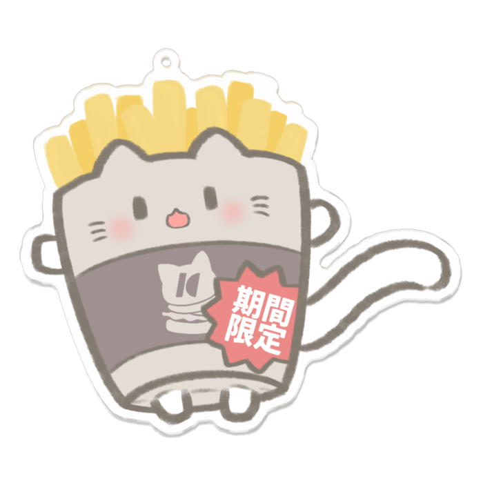 アクリルキーホルダー - 100 x 100 (mm)