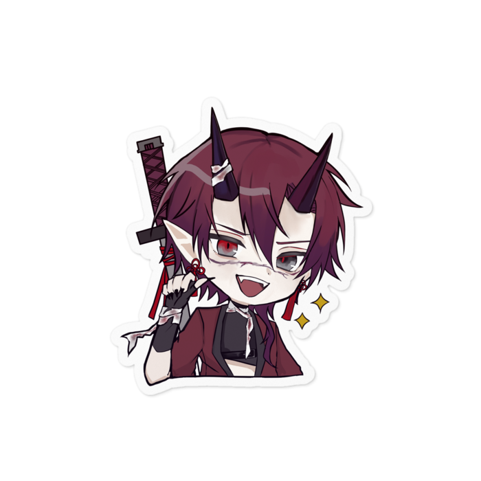 ステッカー - 100 x 100 (mm)