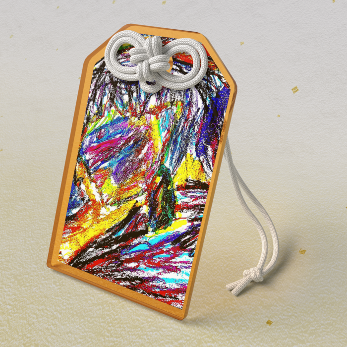 アクリルお守り - 50 × 80mm(3)