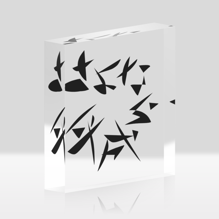 アクリルブロック - 100x100mm