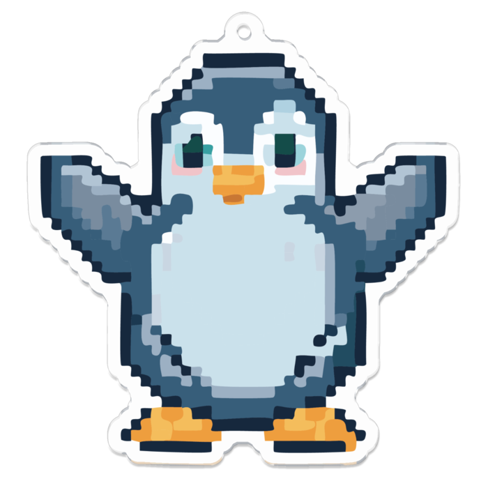 アクリルキーホルダー - 70 x 70 (mm)